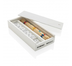 Deluxe mikado/domino in houten doos bedrukken