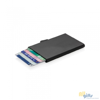 Afbeelding van relatiegeschenk:C-Secure aluminium RFID kaarthouder