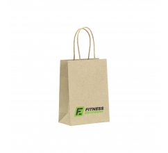 Leaf It Bag gerecycled graspapier (120 g/m²) S bedrukken