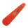 Plastic schoenlepel rood