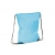 Polyester gymtas Premium 210D lichtblauw