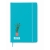Notitieboekje (A5) in fullcolour turquoise