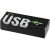 Rotate metallic USB stick 4GB zwart