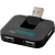 Gaia 4 poorts USB hub zwart