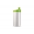 Bidon Design met ergonomische dop (500ml)  Wit / Licht groen