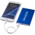 Pep aluminium powerbank (4000 mAh) koningsblauw