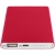 Pep aluminium powerbank (4000 mAh) rood