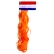 Hoofdband Nederland met oranje haar oranje