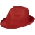 Trilby hoed rood