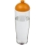 H2O Active® Tempo 700 ml bidon met koepeldeksel transparant/ oranje