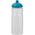 H2O Active® Base Tritan™ 650 ml bidon met koepeldeksel Transparant/aqua blauw