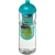 H2O Active® Base Tritan™ 650 ml bidon en infuser met koepeldeksel Transparant/ Aqua blauw