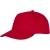 Ares 6 panel cap rood