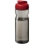 H2O Eco sportfles met kanteldeksel (650 ml) Charcoal/ Rood
