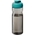 H2O Eco sportfles met kanteldeksel (650 ml) Charcoal/ Aqua