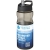 H2O Eco sportfles met tuitdeksel (650 ml) Charcoal/ Zwart
