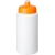 Baseline® Plus grip sportfles (500 ml) wit/ oranje