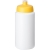 Baseline® Plus grip 500 ml sportfles met sportdeksel wit/ geel