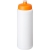 Baseline® Plus grip sportfles (750 ml) wit/oranje