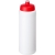Baseline® Plus 750 ml drinkfles met sportdeksel wit/ rood