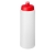 Baseline® Plus 750 ml drinkfles met sportdeksel transparant/ rood
