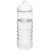 H2O Treble sportfles (750 ml) transparant/ wit