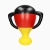 Opblaasbare trofee Duitsland German-Style
