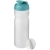 Baseline® Plus 650 ml sportfles met shaker bal Aqua/ Frosted transparant