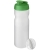 Baseline® Plus 650 ml sportfles met shaker bal Groen/ Frosted transparant
