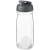 H2O Active® Pulse 600 ml sportfles met shaker bal Grijs/ Transparant