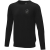 Merrit herenpullover met crewneck zwart