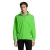 NORTH Fleece jack met rits 'meerkleurig' lime