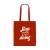 Organic Cotton Shopper (140 g/m²) tas rood