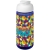 H2O sportfles met klapdeksel (600 ml) blauw/wit