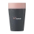 Circular&Co Recyclede koffiebeker (227 ml) zwart/roze