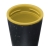 Circular&Co Recyclede koffiebeker (227 ml) zwart/geel
