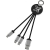 SCX.design C16 kabel met oplichtende ring zwart/wit