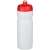 Baseline® Plus drinkfles van 650 ml Rood/ Transparant wit