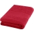 Charlotte handdoek 50 x 100 cm van 450 g/m² katoen rood