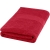Amelia handdoek 70 x 140 cm van 450 g/m² katoen rood