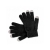 Touchscreen Handschoenen Actium zwart