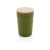 GRS gerecycled PP mok (300 ml) met bamboe groen