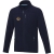 Amber GRS gerecycled heren fleece jas met volledige rits navy