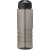H2O Active® Eco Treble drinkfles (750 ml) Charcoal/Zwart