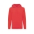 Iqoniq Jasper gerecycled katoen hoodie luscious red