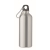 Gerecyclede aluminium fles (500 ml) mat zilver
