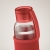 Gerecyclede glazen fles (500 ml) rood