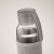 Gerecyclede glazen fles (500 ml) steengrijs