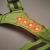 Reflecterende riem met LED neon groen