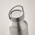 Gerecycled aluminium fles (500 ml) mat zilver